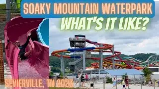 4K Full Tour of Soaky Mountain Waterpark | Smoky Mountains TN | 2023