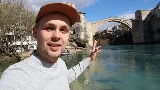 BOSNIË EN HERZEGOVINA🇧🇦 | Stadstour door MOSTAR