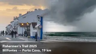 My Fishermen's Trail Journey: Day 8 (Vila Nova de Milfontes to Porto Covo, 19 km), March 5, 2025