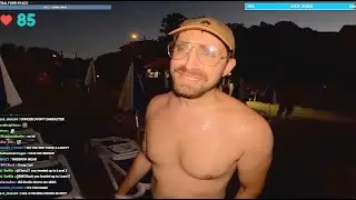 Carl iii Parties in Key West with Baked Alaska