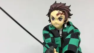 BUZZmod.  鬼滅の刃 竈門炭治郎 レビュー Demon Slayer Kimetsu No Yaiba KAMADO TANJIRO Action Figure Japanese Review