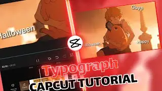 How to Make Typography in CapCut | CAPCUT AMV TUTORIAL