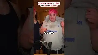 ALONSO Y MAZZA SE TI&Ntilde;EN DE ROSA EN STREAM