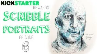 Kickstarter Rewards / Scribble Portraits - 30min Timelapsed EPS 6