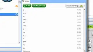 Ржака в скайпе.Fun in skype