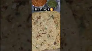#paratha #thali #food #gobhiparantha