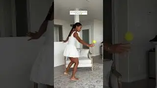 One handed Backhand Drill  @OhMiahTennis