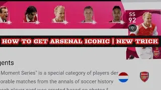 HOW TO GET ICONIC ARSENAL IN PES 2021 | NEW TRICK
