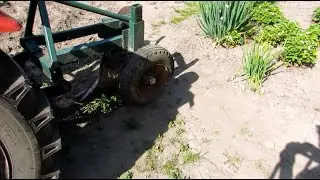 Новое колесо в плуг. Шифенг в работе!