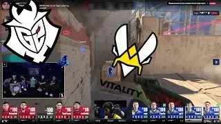 G2 vs Vitality MIRAGE BLAST OPEN FALL ЭВЕЛОН МОКРИВСКИЙ БАЗ ЛЁХА 2 карта