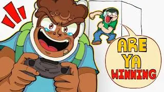 Helping my BLACK FRIEND win against the Crew!