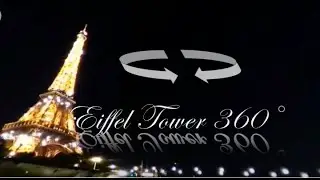 [360&deg; VR Video] Nighttime Seine Cruise Near the Eiffel Tower