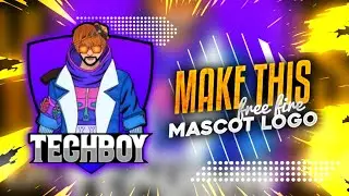 How To Make A Free Fire Mascot Logo || 2020 || Aquas Brain || By Tech Boy || Best Free Fire Logo