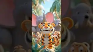 🐯 Baagh Ka Rang Kyun Nahi Badla? 😱 | Kids Story #shorts