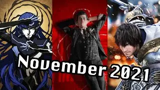 November 2021: Top 14 Upcoming Games