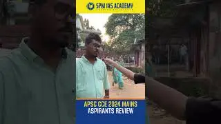 APSC CCE 2024 Mains Aspirants&rsquo; Review - Day 3 (GS Paper IV & V) #apsc  @SPMIASAcademy