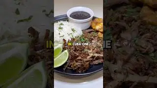 Authentic Cuban Vaca Frita 🔥🇨🇺 recipe (description) ↗️ #cuban #cubanfood #beefrecipe #beans