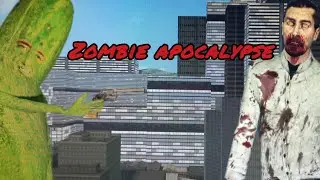 Can i survive the ZOMBIE APOCALYPSE! Garrys mod
