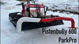 RC Pistenbully 600 building park 