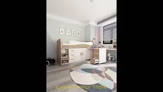 kid's Bedroom Bunk Beds With Storage Kumar Interior Modular Furniture Factory Make #bunkbed #lodha