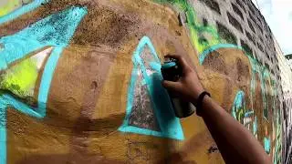 GRAFFITI ROADSIDE ABANDONED LOT - KASH - A GRAFFITI WRITER'S JOURNEY EP.3