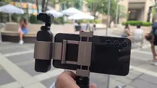 Review of the Pellking Osmo Pocket phone holder. Very cool 😎