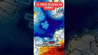 Le froid revient en France! #info #meteo #france #froid #neige #news