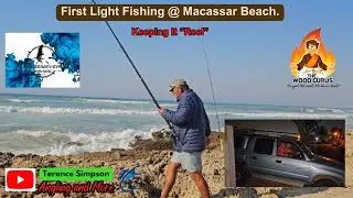 First Light Fishing @ Macassar Beach.