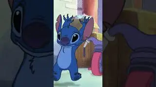 Y as&iacute; fue como Stich conoci&oacute; a &Aacute;ngel 💖 | LILO Y STITCH | @disneychannelES