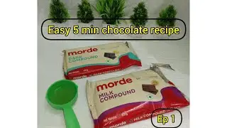 Plain Compound Chocolate Recipe |  Ingredients Homemade Chocolate |  #youtubevideo #chocolateart 