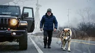 OLD Man Saves Struggling WOLF Family