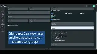 KeyTracker - E-Track Software Guide - Adding Users