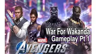 Marvel's Avengers Game | WAR FOR WAKANDA FULL STORY PLAYTHROUGH | Vrsatile Plays LIVE