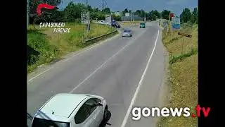 Le auto coinvolte nell'inseguimento che hanno portato alla morte di Duccio Dini