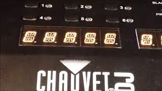 DMX Arduino Chauvet FootC2 remote mod