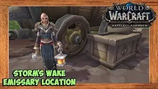World of Warcraft Storm's Wake Emissary Location (Sister Lilyana Location)
