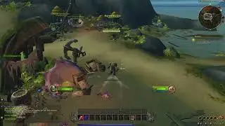 Ghost Plays WoW - [Exile's Reach] Quest: Murloc Mania - [Horde]