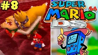 BOWSER EN EL MAR DE LAVA !! - Super Mario 64 DS con Pepe el Retro Mago (#8)