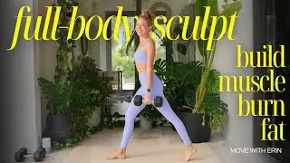 20 min Full-Body Dumbbell Workout (No Repeats, Total Body Burn)