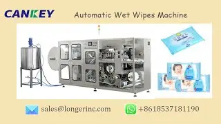Autopackm.com: 5-30 pcs Wet Wipes Making & Packing machine working video