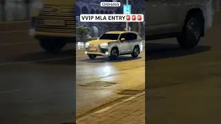 ВХОД VVIP MLA С LANDROVER Defender Security в Мумбаи #Shorts#India#Car#mla