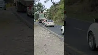 Car Lovers! Travel in Hilly Area۔۔۔۔ Natural views and Speed Cars