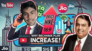 why jio recharge plans Increased ⁉️ #shorts #jio