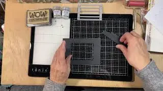 Tips & Techniques for using my Julie Hickey Designs Message Banner die and sentiment stamps.