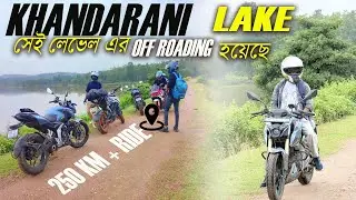 Khandaranni Lake Motovlog|High Level |OffRoading With bajaj N160 🔥| Jungle Ride, Belpahari Jhargram