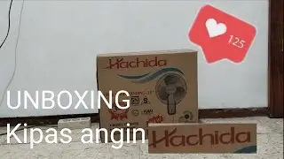 Unboxing kipas angin hachida WF-168 | New fan