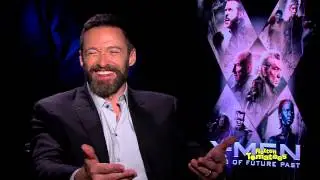 X-Men Days of Future Past Hugh Jackman Secretly Sings Justin Bieber