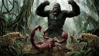 King Kong vs Giant Scorpion & Hyenas | Epic Skull Island Battle (Final Showdown