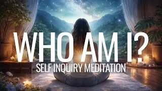 Who Am I? 30-Minute Self Inquiry Meditation | Ramana Maharshi, Hridaya Yoga & Nondual Awareness