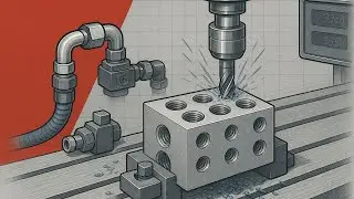 Making hydraulic manifold!